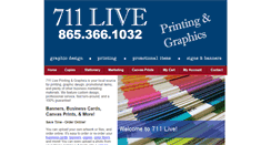 Desktop Screenshot of 711liveprinting.com
